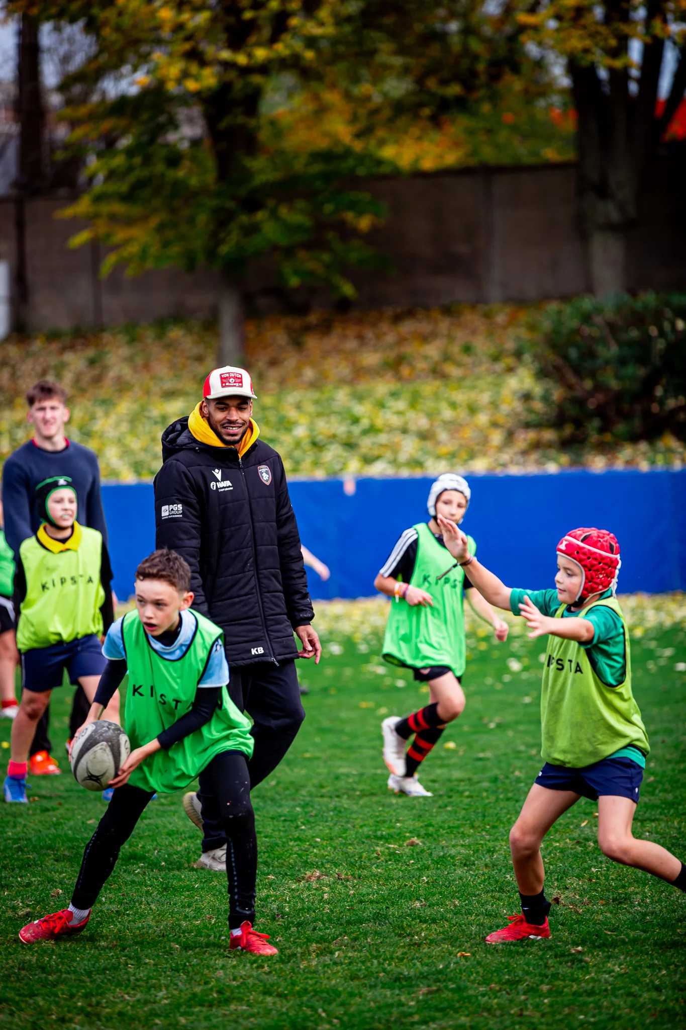 École de Rugby en action