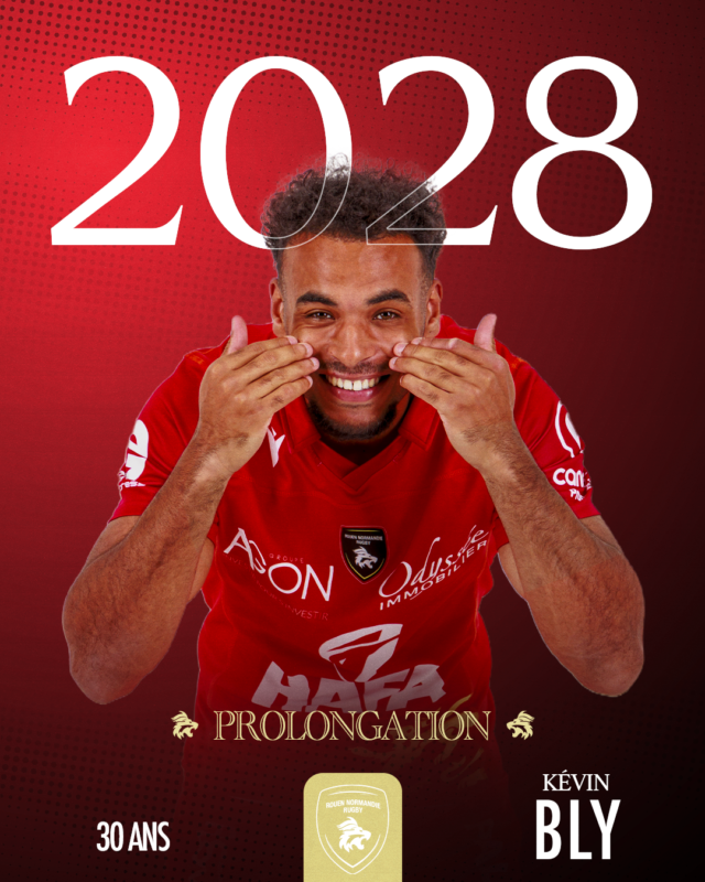 Kévin BLY prolonge 2 ans