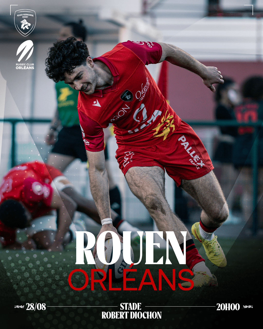 Nos Lions retrouvent le stade Diochon !